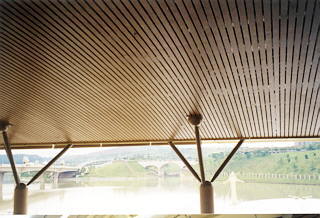 Dobner metal ceilings in Putrajaya boat club, Kuala Lumpur - Malaysia